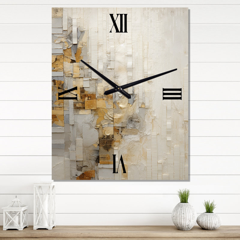 Dahra - Horloge murale formes abstraites, Petit