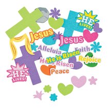 Haynesville Color Your Own All About Lent Posters - Craft Kits - 30 Pieces (Set of 30) The Holiday Aisle