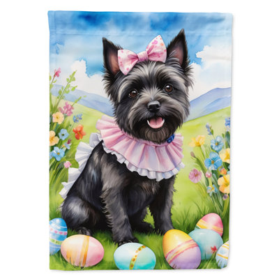 Easter Egg Hunt Double Sided 40'' H x 28'' W Polyester Easter House Flag