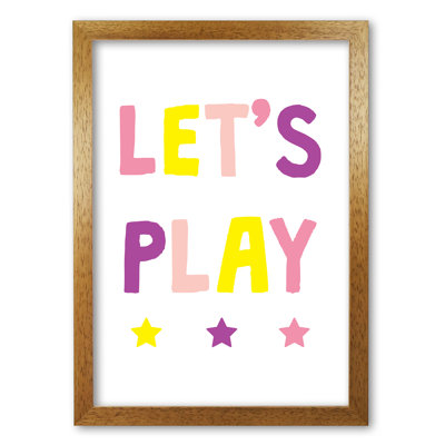 Let's Play - Print