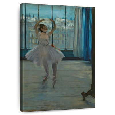 Dancer Posing For A Photographer