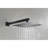 Wall mounted shower system with 6 body sprays and hand shower