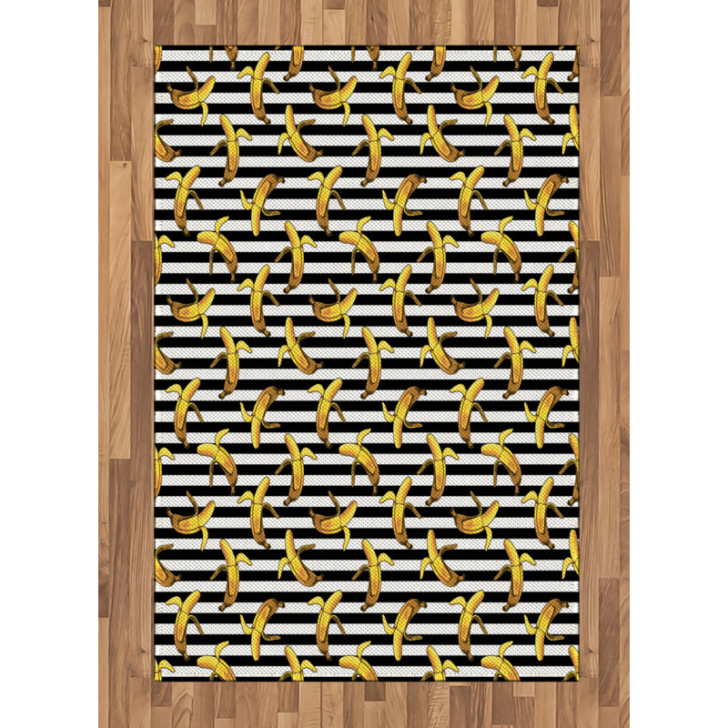 Tapis décoratif Indie High Density, Rectangle— 4 pi x 5 pi 8 po