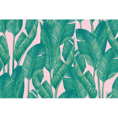 Banana Leaves - Wrapped Canvas Print