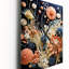 Horloge murale Coral Flowers - Abstract Botanicals-2133415817