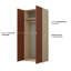 2 Door Laminate Wardrobe-899548805