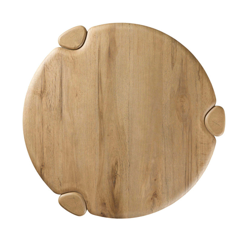 Toman Coffee Table, Rustic Oak Veneer