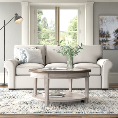 Haylee Round Ceiling Tile Cocktail Table