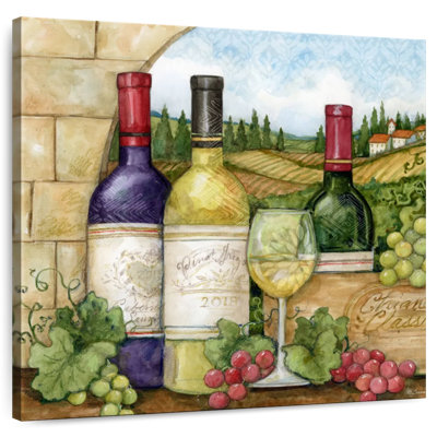 Yarlin Wine Bottles And Vineyard