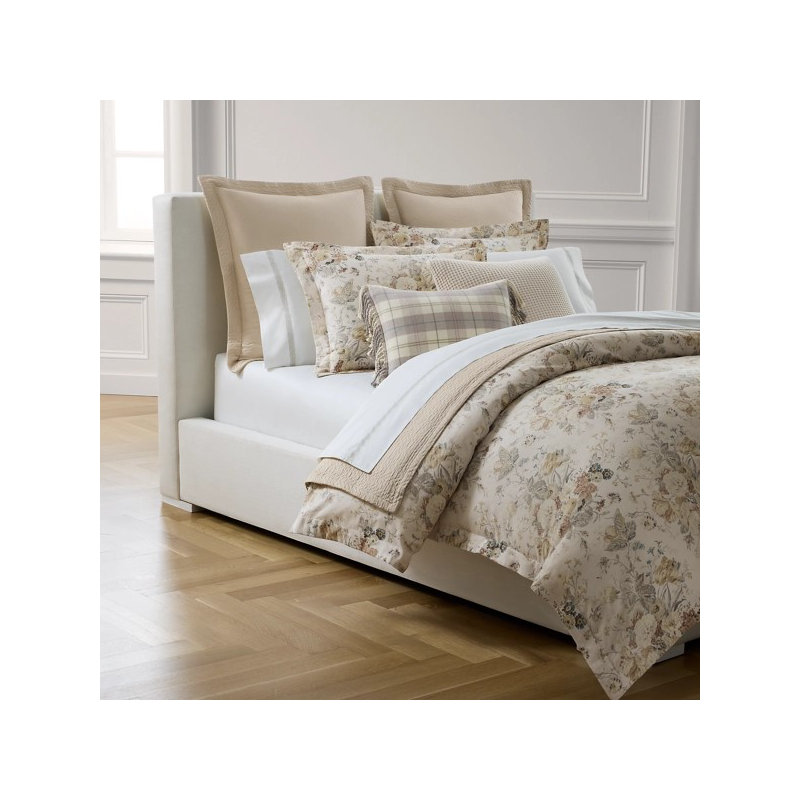Ensemble de housse de couette pour lit double / grand Gwynne, Housse de couette grand et 2 taies d'oreiller stan