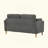 Modern Minimalist 2-Seater Sofa-459523258