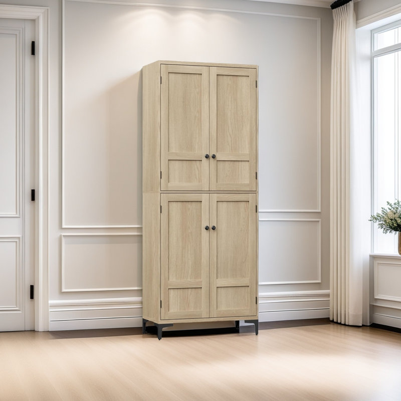 180.1cm Kitchen Pantry, Wood