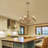 6-light Candle Chandelier Living Room Chandelier Retro Chandelier
