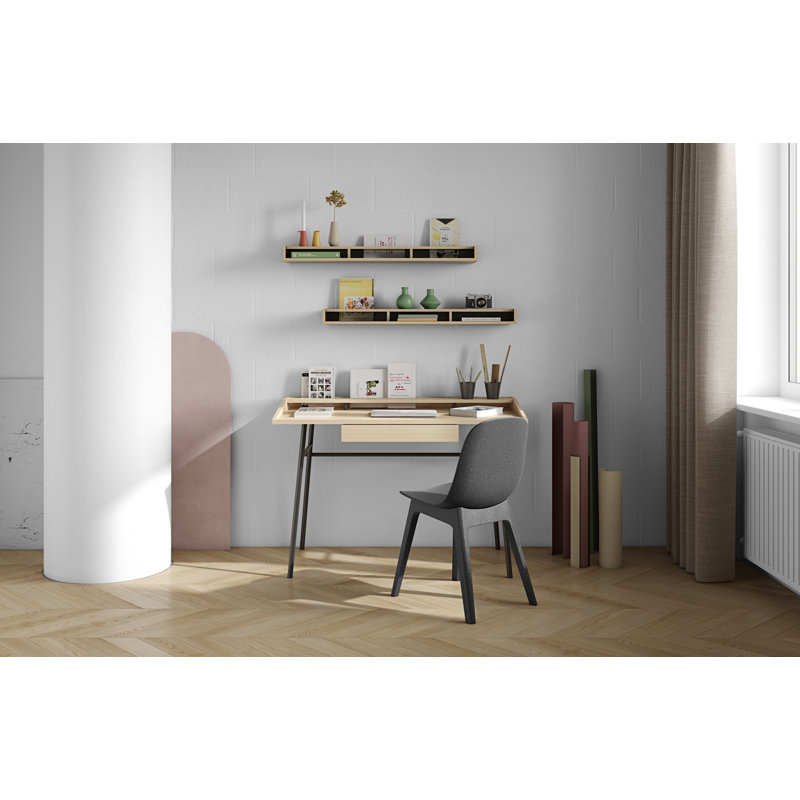 Alvoid Metal Base Writing Desk