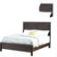 1pièce grand lit en bois X-Design HB