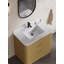 Ensemble de meuble-lavabo moderne 36 po avec évier encastré et dosseret Maxbano-115311627
