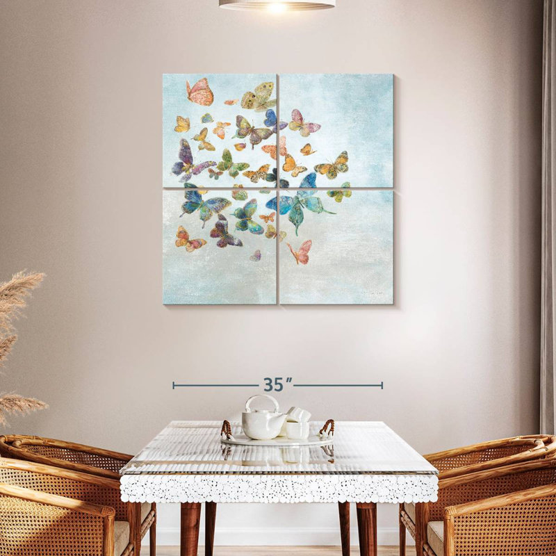 Brampt Beautiful Butterflies Light, 38" H x 38" W