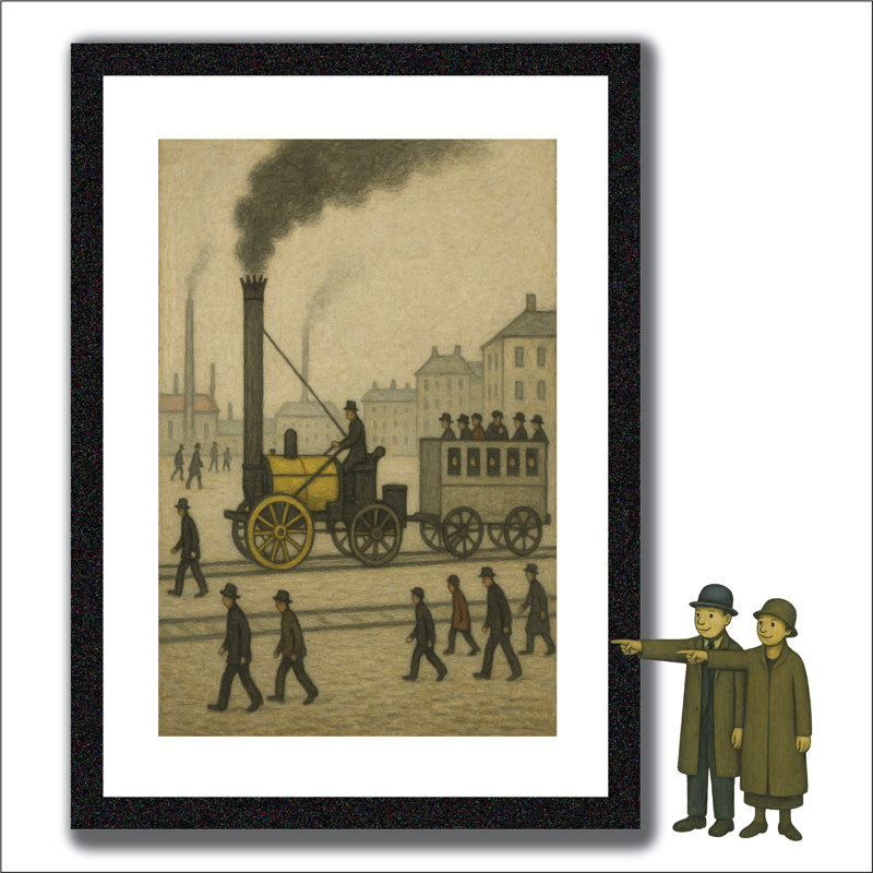 Abeline Single Picture Frame Print