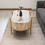 Table basse en verre avec tablette-2002758217