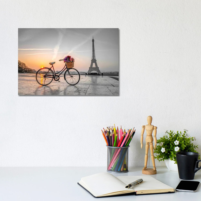 Paris IX by Assaf Frank - Wrapped Canvas Print, 20.32 cm H x 30.48 cm W