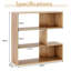 84cm H x 84cm W Standard Bookcase