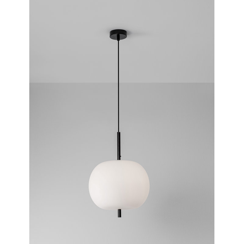 1 - Light Black Sphere Pendant