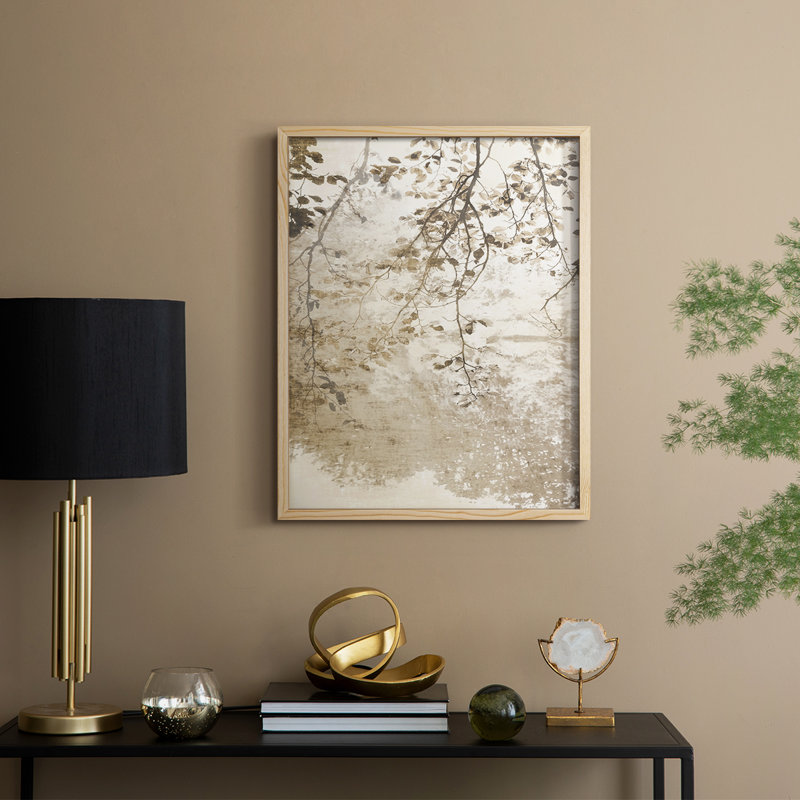 Fresco Framed Print - Solid Wood, 30" H x 24" W