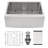 Deep And Spacious Stainless Steel Farmhouse Sink - Modern Kitchen Essential For Efficient Workflow