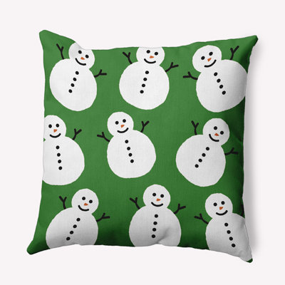 Coussin intérieur / extérieur Dancing Snowmen