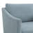 Hannah Swivel Chair in Freya Light Blue