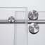 Porte de douche coulissante simple sans cadre l 46,8 po x h 76 po Massa-49957152