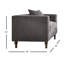 Chaise en velours Sidonia