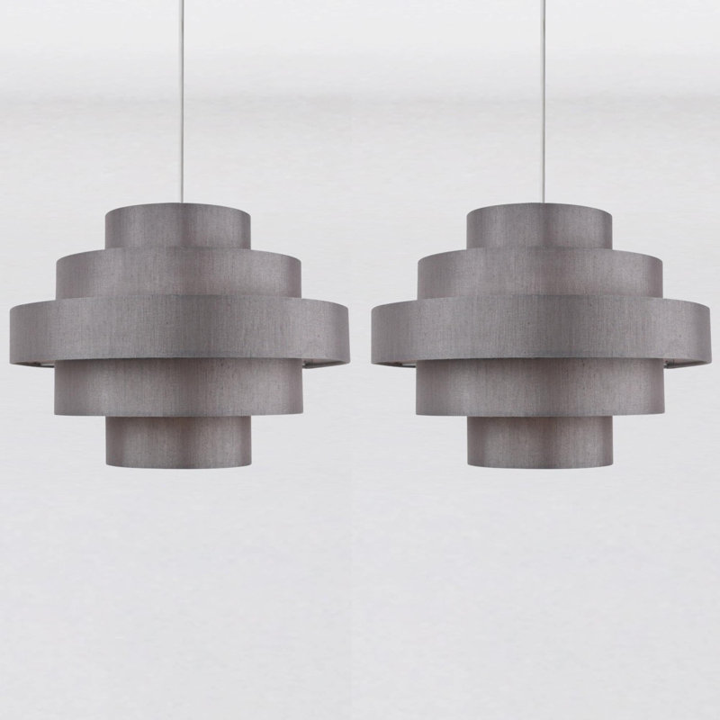 22 cm H Novelty Silk Pendant Shade