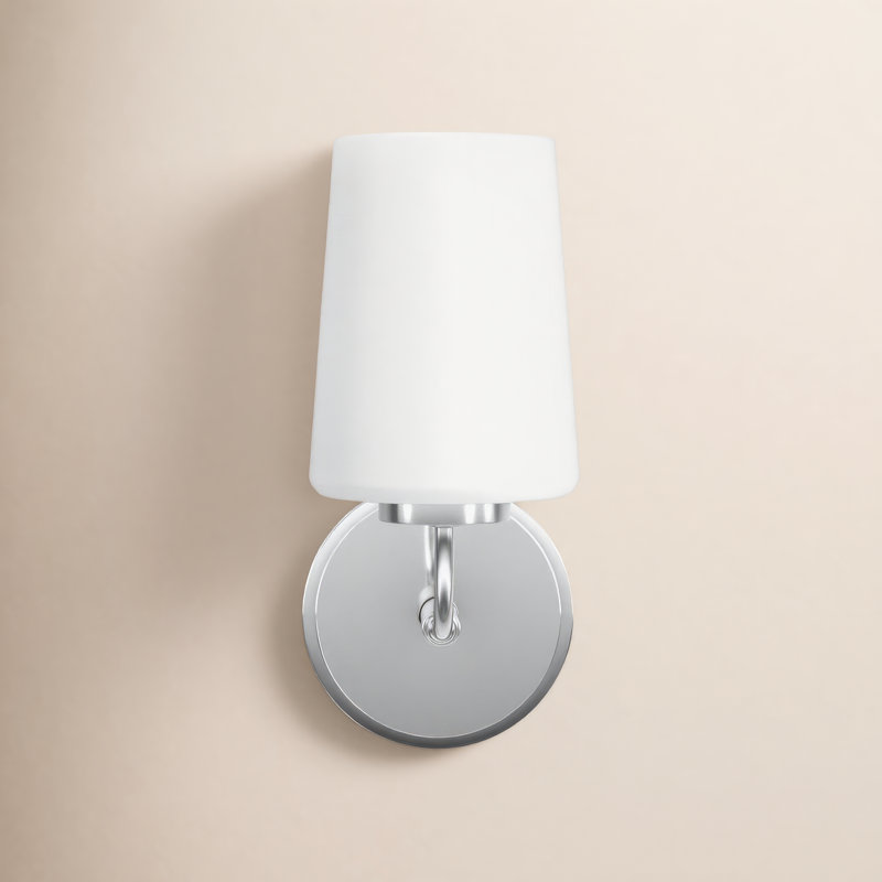 Fitz Dimmable Bath Sconce, Chrome