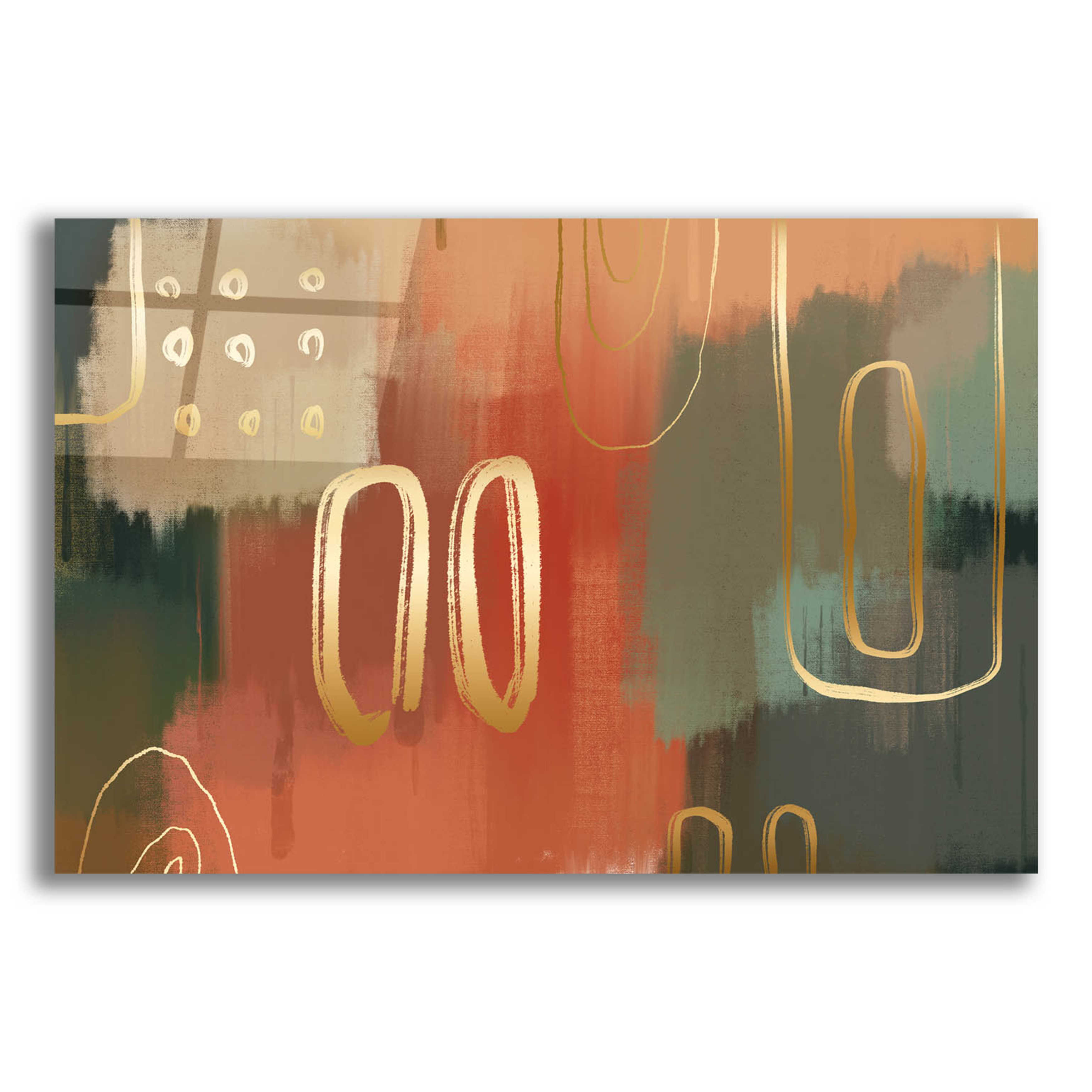 George Oliver Terracotta by Delores Naskrent - Unframed Graphic Art ...