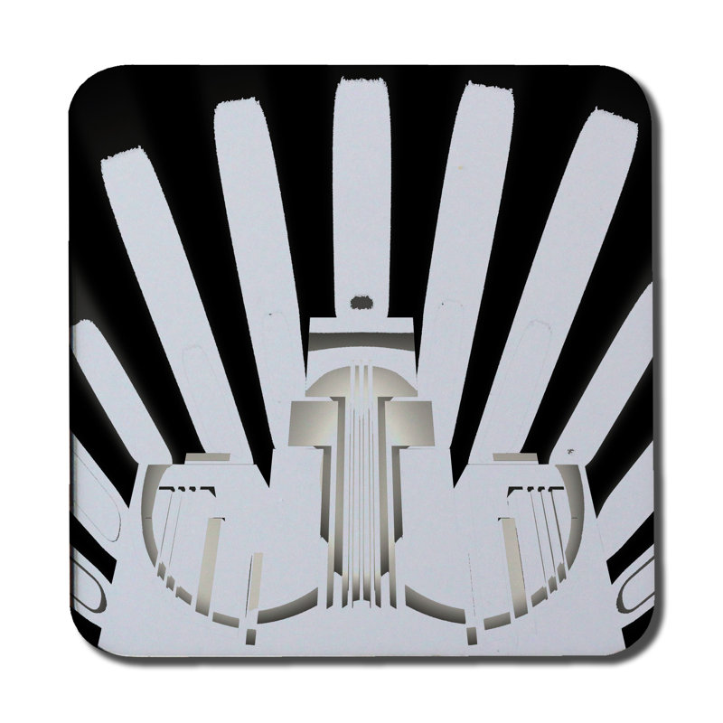 Square 6 Piece Coaster Set