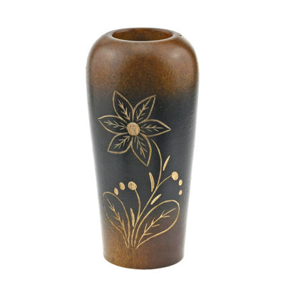Schulte Handmade Wood Table Vase