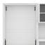 Lit escamotable avec bibliothèque, armoire à hauteur de plafond, bureau et compartiments latéraux dissimulés-1424956159