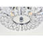 Luminaire bol suspendu unique à 3 lumières avec accents de cristal-1552886174-1552886175