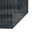 Brackettville Wool Plaid Handwoven Charcoal Area Rug-323099327