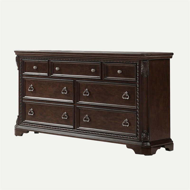 Commode 7 tiroirs en acajou