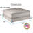 Alwyn Home Minka Queen 12'' Medium Graphite Infused Infused Innerspring Mattress and Bed Frame Box Spring