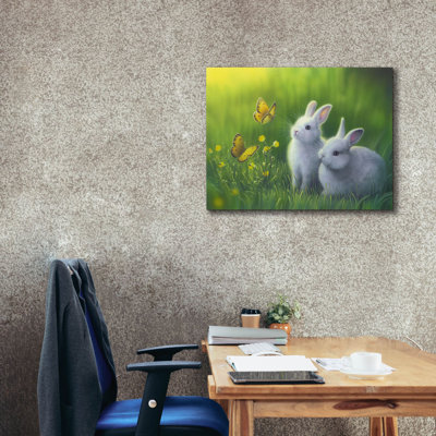 'Buttercups' by Kirk Reinert, Canvas Wall Art