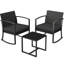 Ensemble bistro long pour 2 personnes 16 po Anniah Square-266413299