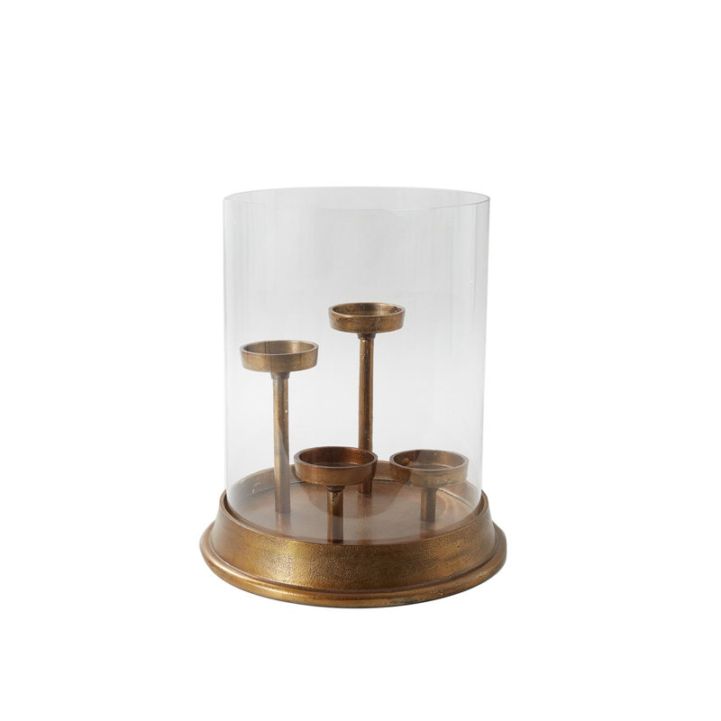 Candélabre de table en métal 13,25 po