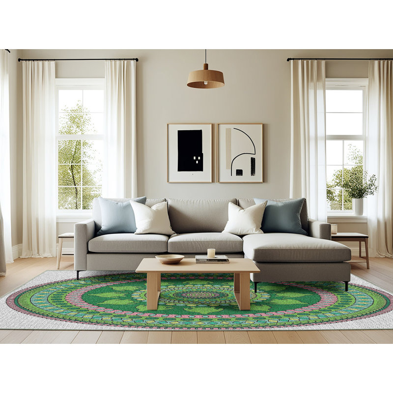 Indoor Rug, Rectangle 6' x 9'