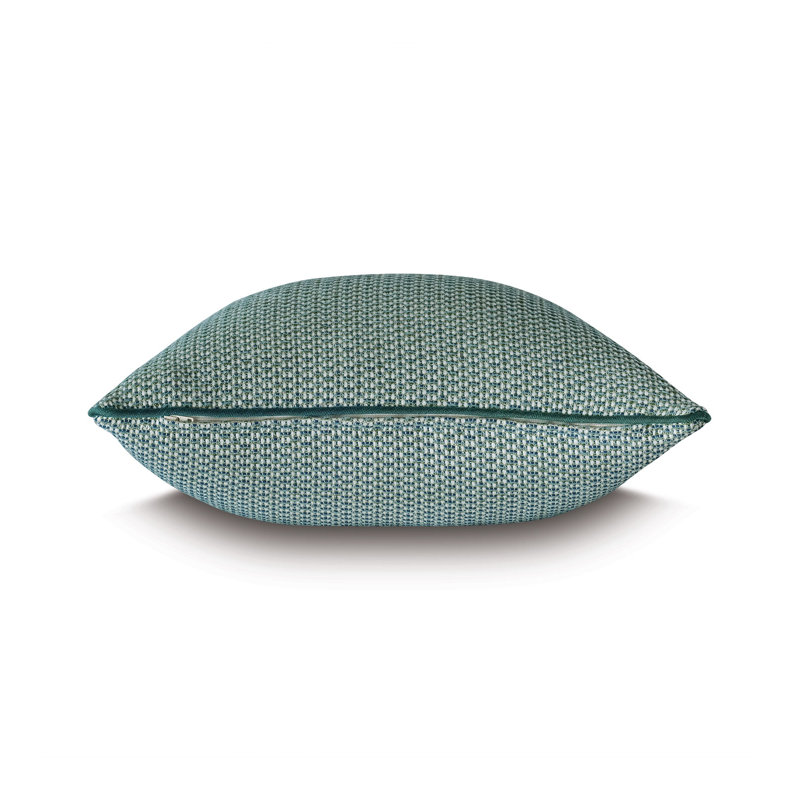 Twin Palms Textured Reversible Throw Pillow