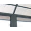 Gazebo Penguin Florence Solarium 3,66 m x 5,49 m, toit en polycarbonate couleur ardoise-17534885-90546242