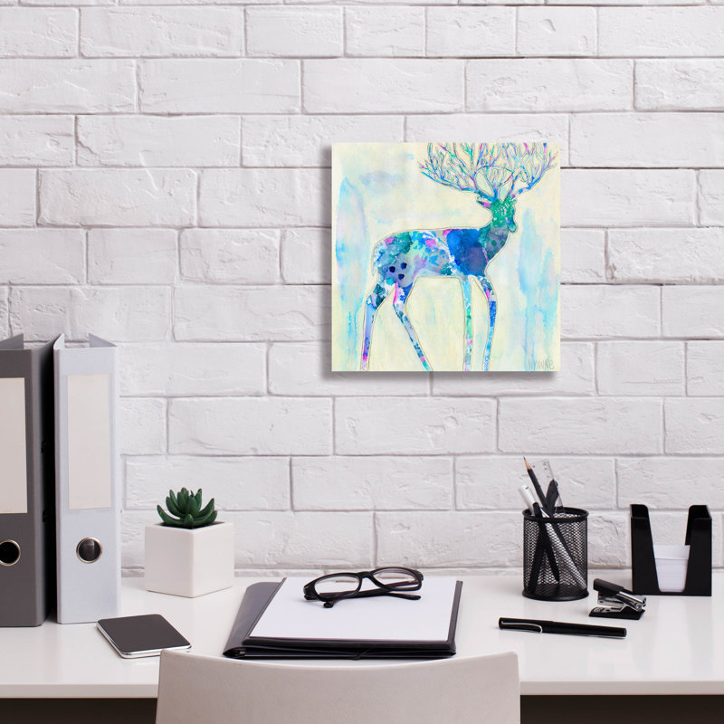 «Quiet Creative» par Wyanne, H 12 po x l 12 po x P 0,75 po
