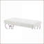 Banc rembourré d'appoint en cuir synthétique doré clair avec structure en composite robuste | Or | Rembourré
